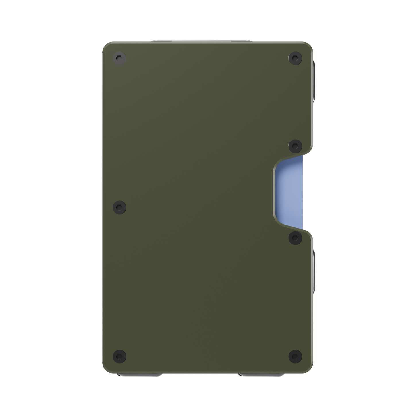 Findu Green Removable Money Clip Cash Wallet & Card Holder - Ultra-Light with Anti-Skimming Protection