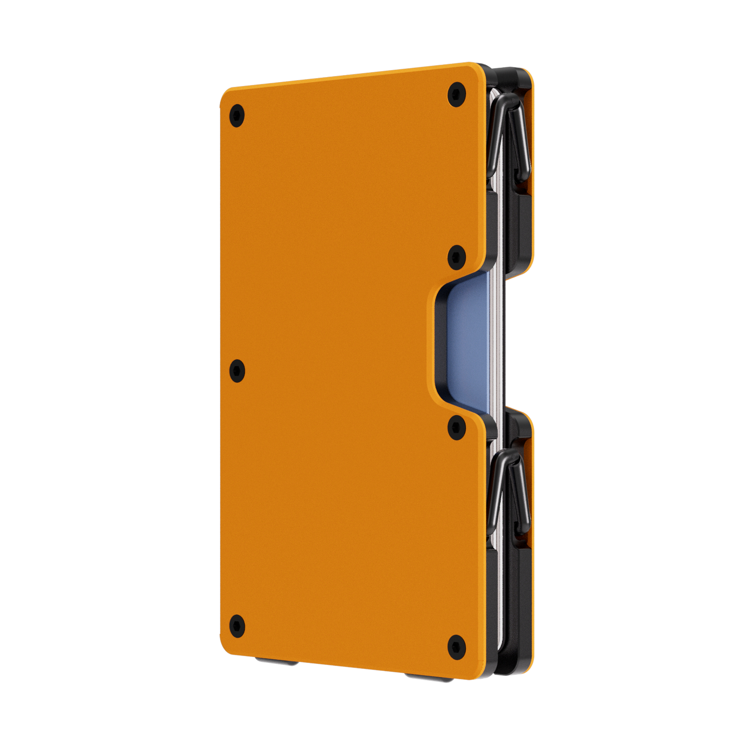 Findu Orange Removable Money Clip Cash Wallet & Card Holder - Ultra-Light with Anti-Skimming Protection